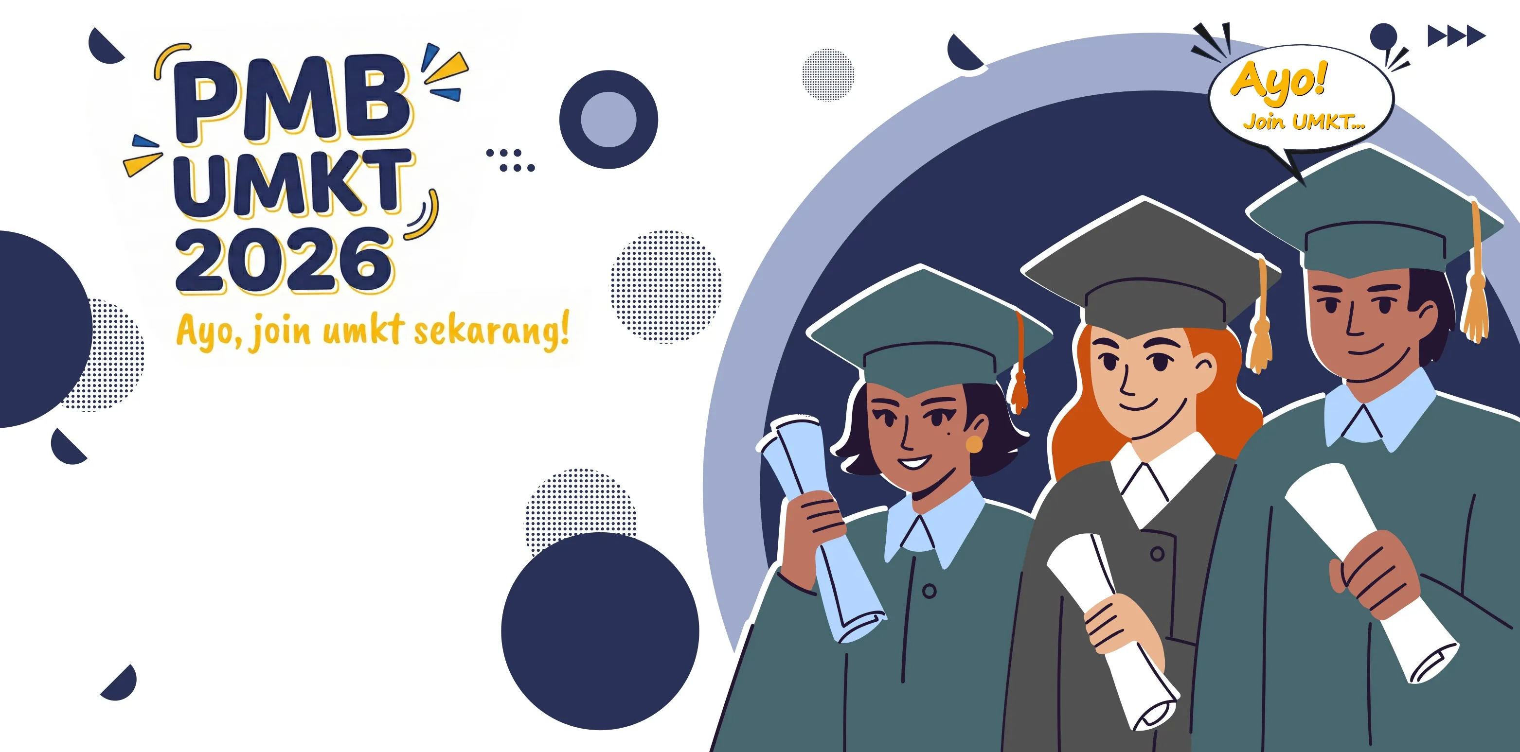 Penerimaan Mahasiswa Baru UMKT 2026/2027