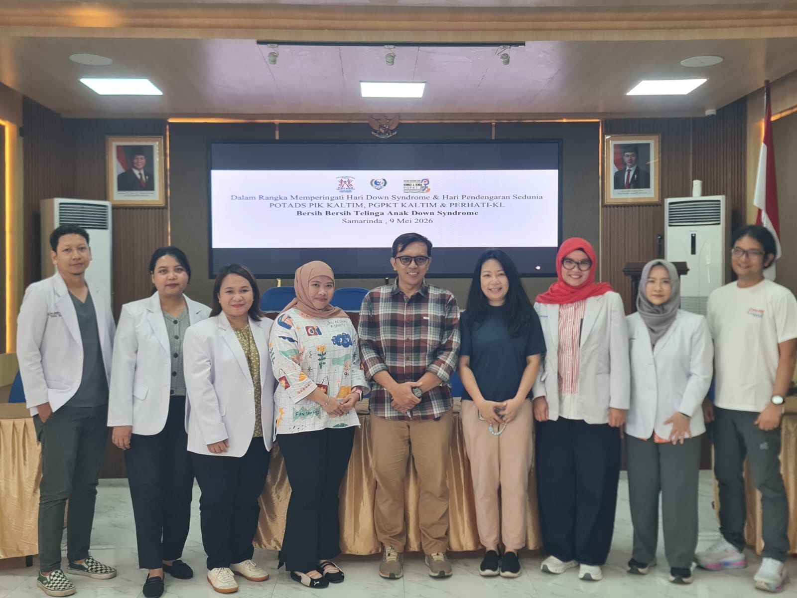 Edukasi dan Pelayanan Kesehatan Telinga dalam Peringatan Hari Down Syndrome dan Hari Pendengaran Sedunia