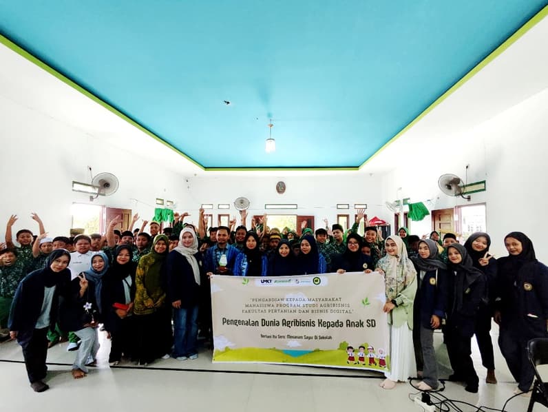 FPBD UMKT Tanah Grogot Perkenalkan Agribisnis ke Murid SD