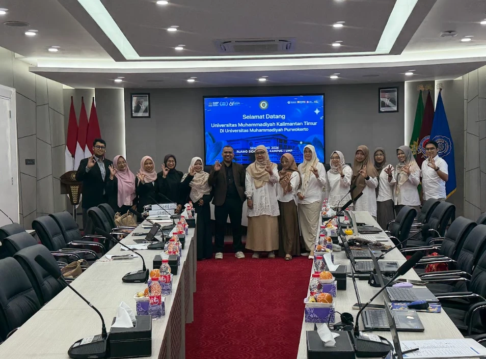 Biro Keuangan Universitas Muhammadiyah Kalimantan Timur (UMKT) Melaksanakan Studi Banding ke Universitas Muhammadiyah Purwokerto (UMP)