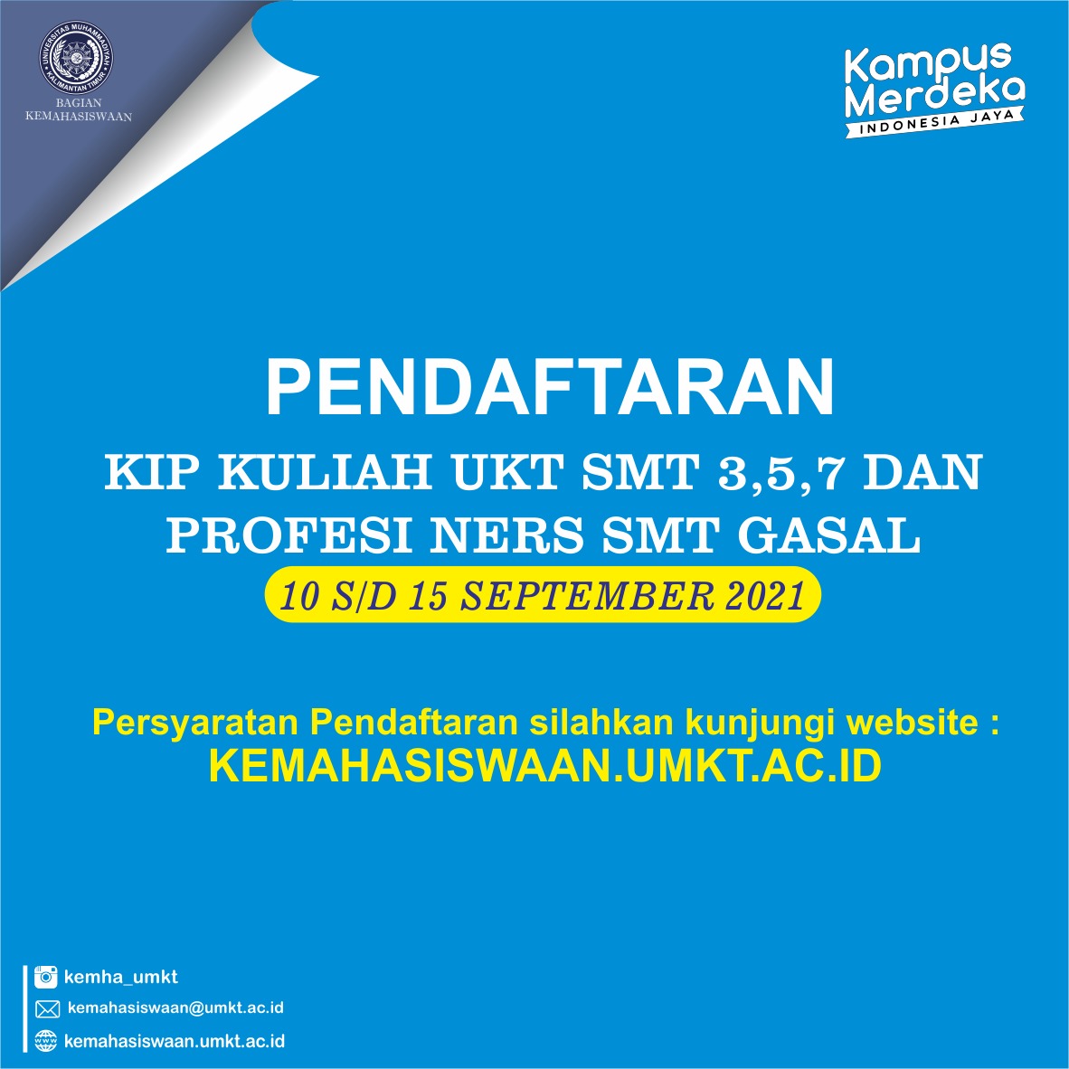 PENDAFTARAN BEASISWA KIP