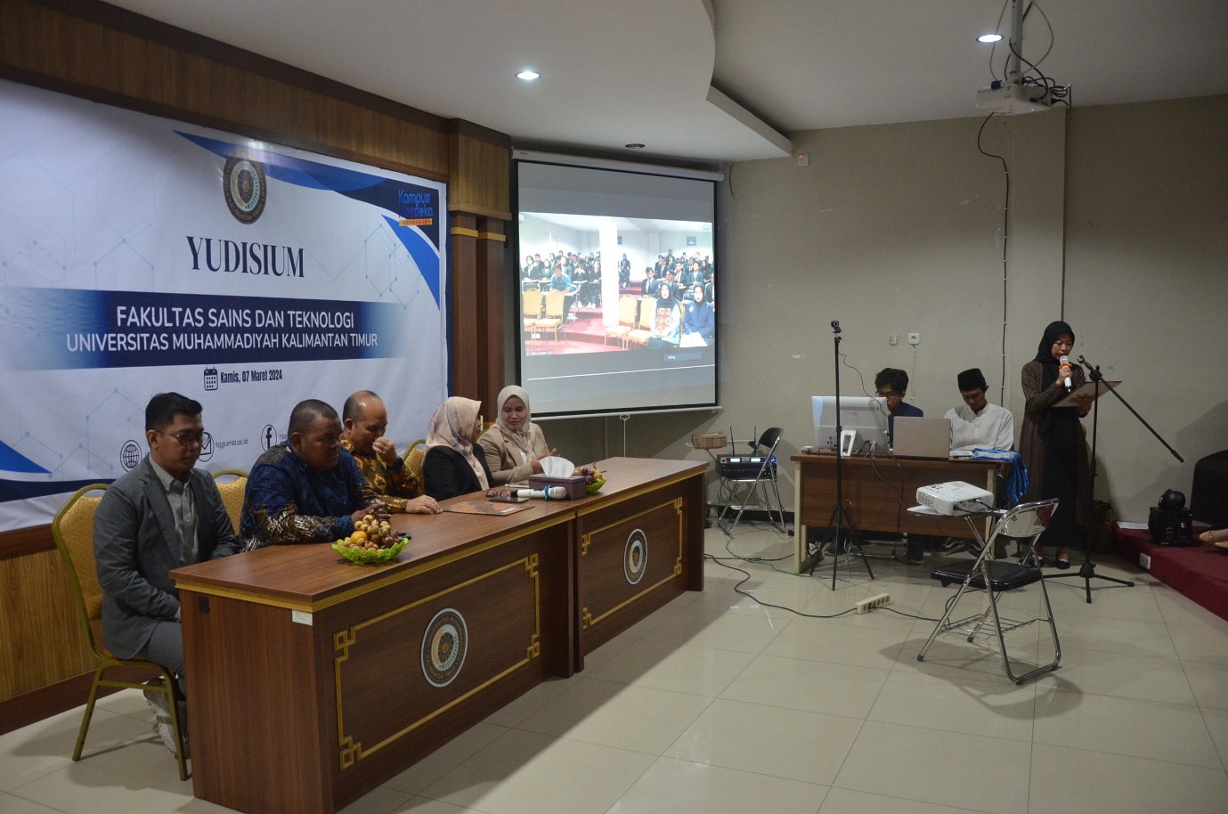 Fakultas Sains dan Teknologi Universitas Muhammadiyah Kalimantan Timur Gelar Yudisium Semester Ganjil Tahun 2024