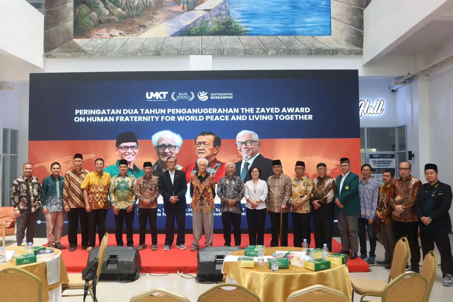 UMKT Peringati Dua Tahun Penganugerahan The Zayed Award, Tegaskan Komitmen Persaudaraan Global
