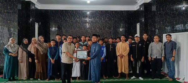 Teknik Sipil UMKT Gelar Pengabdian Masyarakat dan Pelepasan Dosen Studi Lanjut di Panti Asuhan Uswatun Hasanah Samarinda.