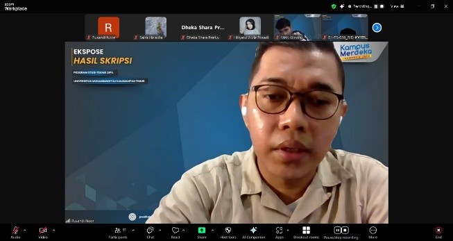 Ekspose Hasil Skripsi Mahasiswa Teknik Sipil UMKT 2025
