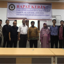 Rapat Kerja Fakultas Sains dan Teknologi