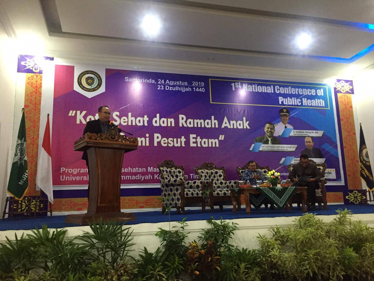 S1 Kesehatan Masyarakat UMKT Gelar 1st National Conference of Public Health