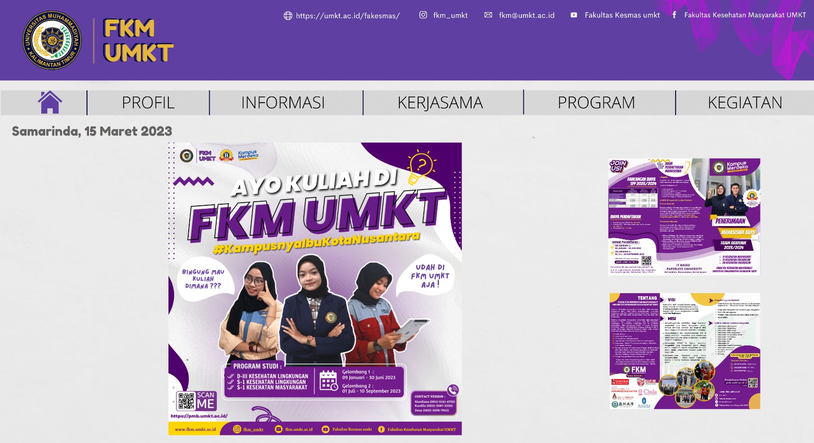 Ayo Kuliah Di FKM UMKT