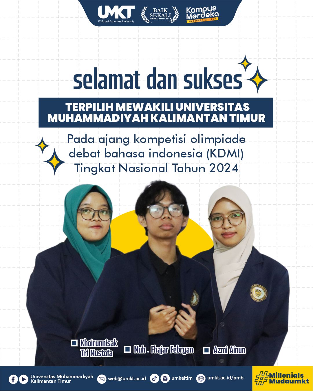 KEGIATAN OMADES'Q UMKT TAHUN 2024 JUARA KATEGORI KDMI