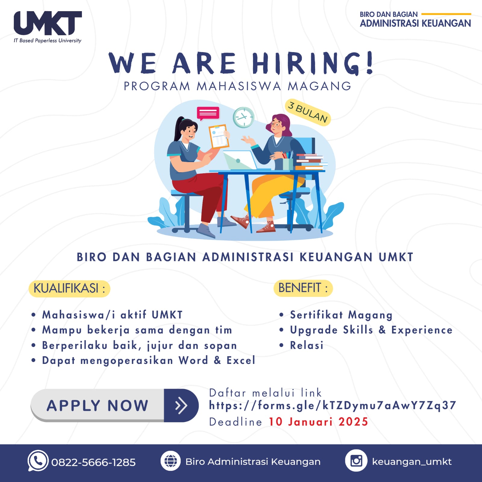 OPEN INTERNSHIP !!!
