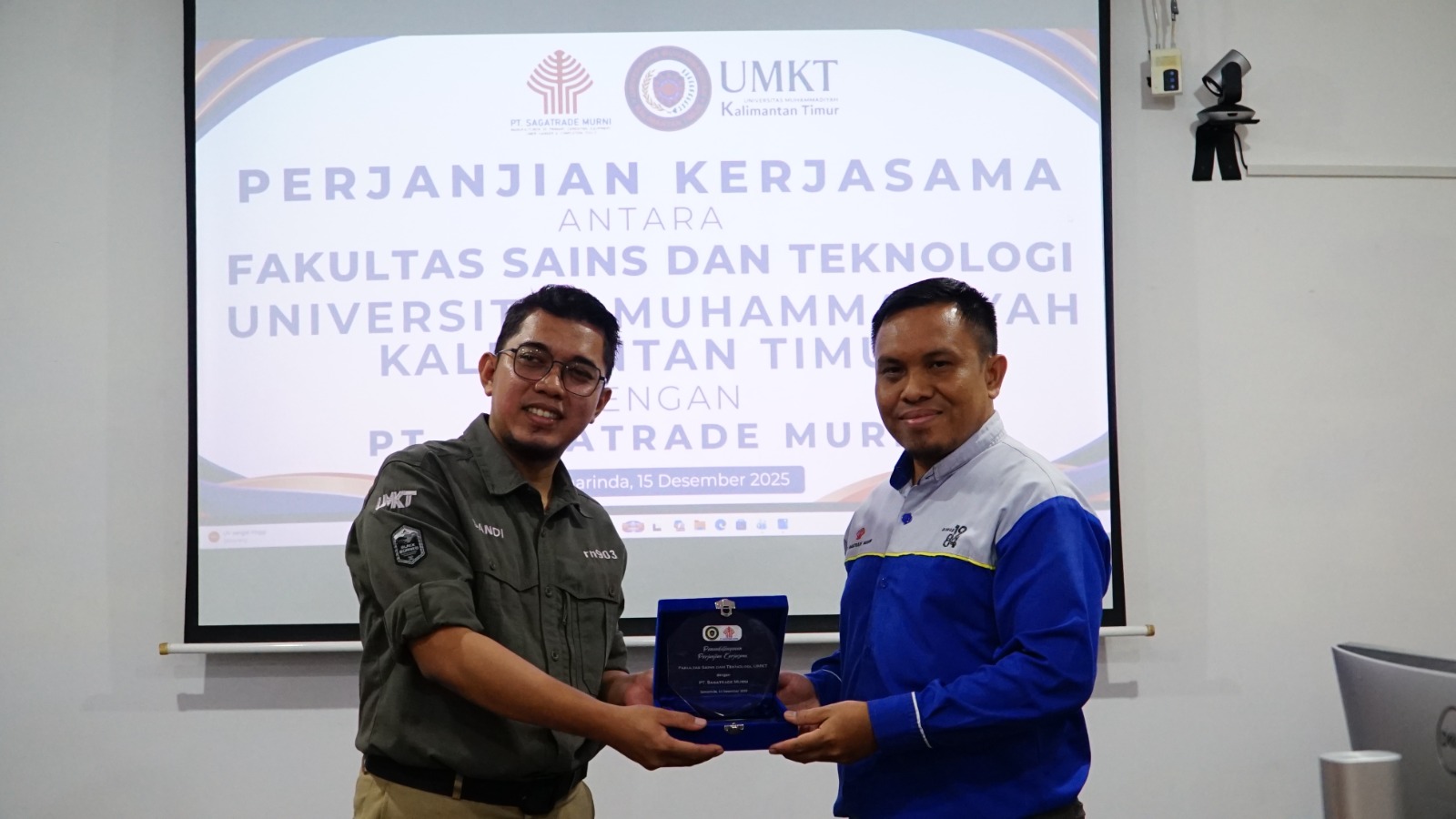 Kolaborasi Strategis:  Fakultas Sains dan Teknologi UMKT dengan PT Sagatrade Murni Menjalin Kerjasama