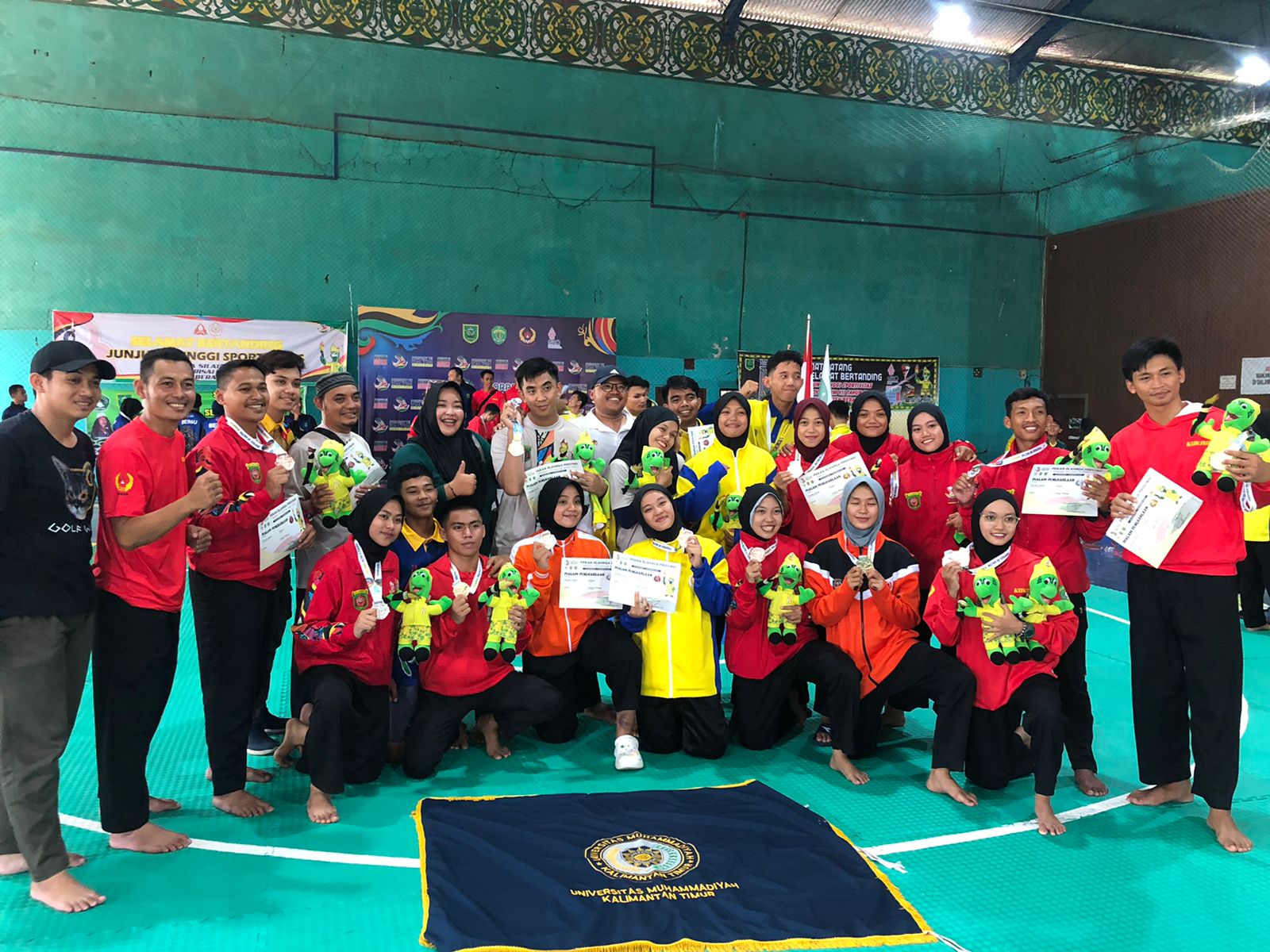 PORPROV Kaltim Mahasiswa UMKT Raih 31 Emas, 29 Perak, 44 Perunggu. Beasiswa Menanti