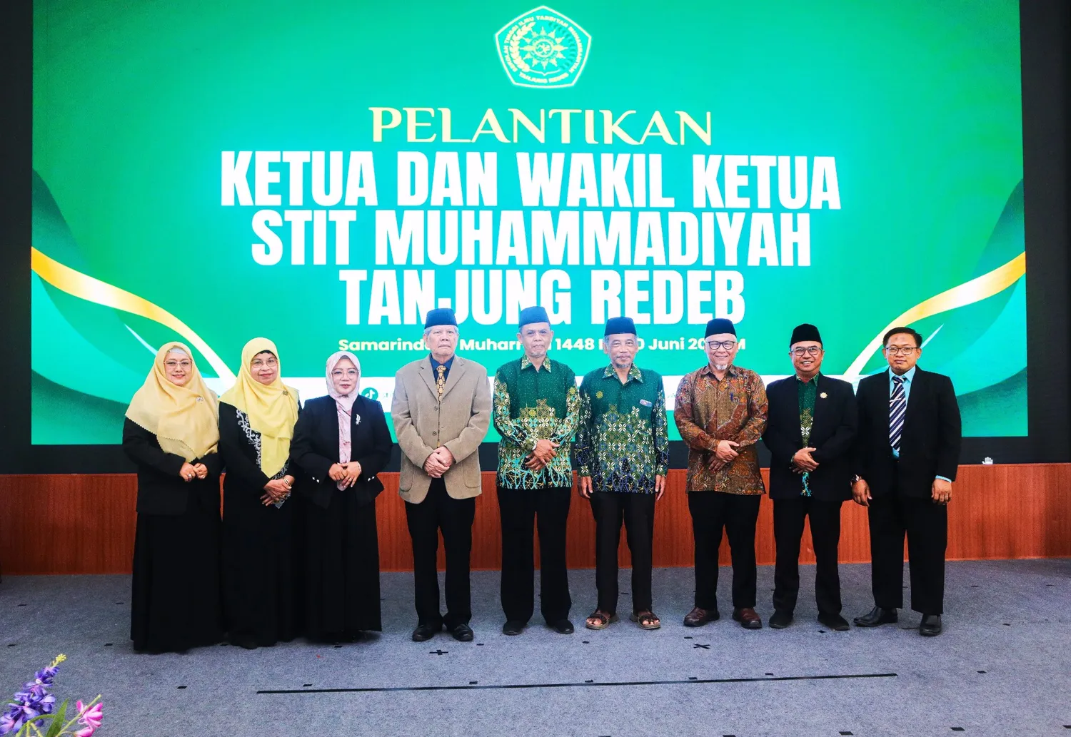 Ketua dan Wakil Ketua STIT Muhammadiyah Tanjung Redeb Masa Jabatan 2026–2030 Resmi Dilantik di UMKT