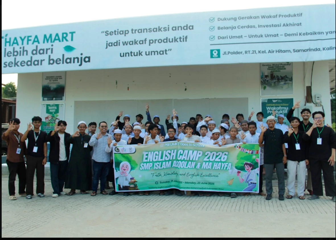 Program Studi Pendidikan Bahasa Inggris UMKT Gelar English Camp Bertema “Faith, Knowledge, and English Excellence"