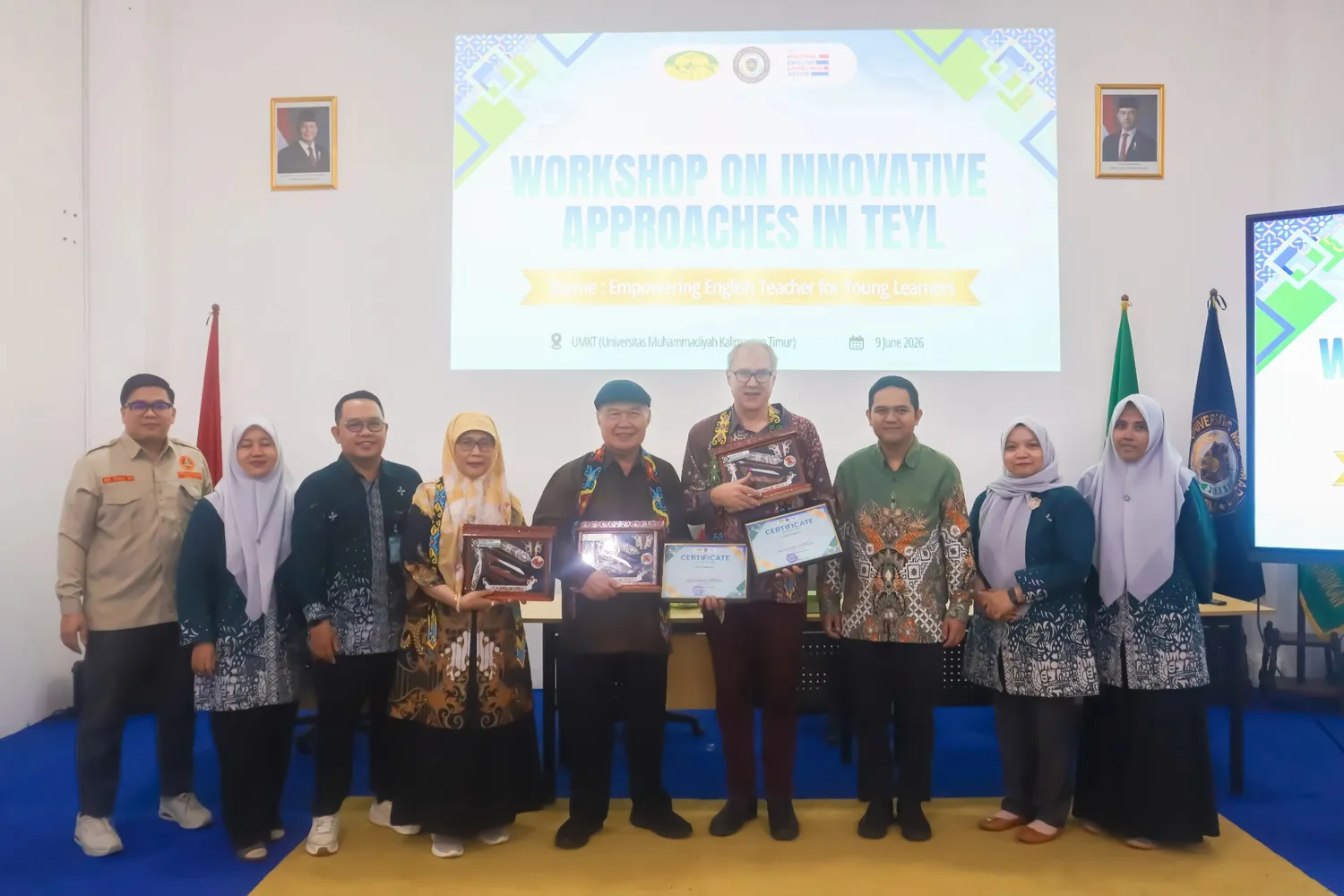 PBI UMKT Gelar Lokakarya TEYL, Hadirkan Pakar Nasional dan Internasional