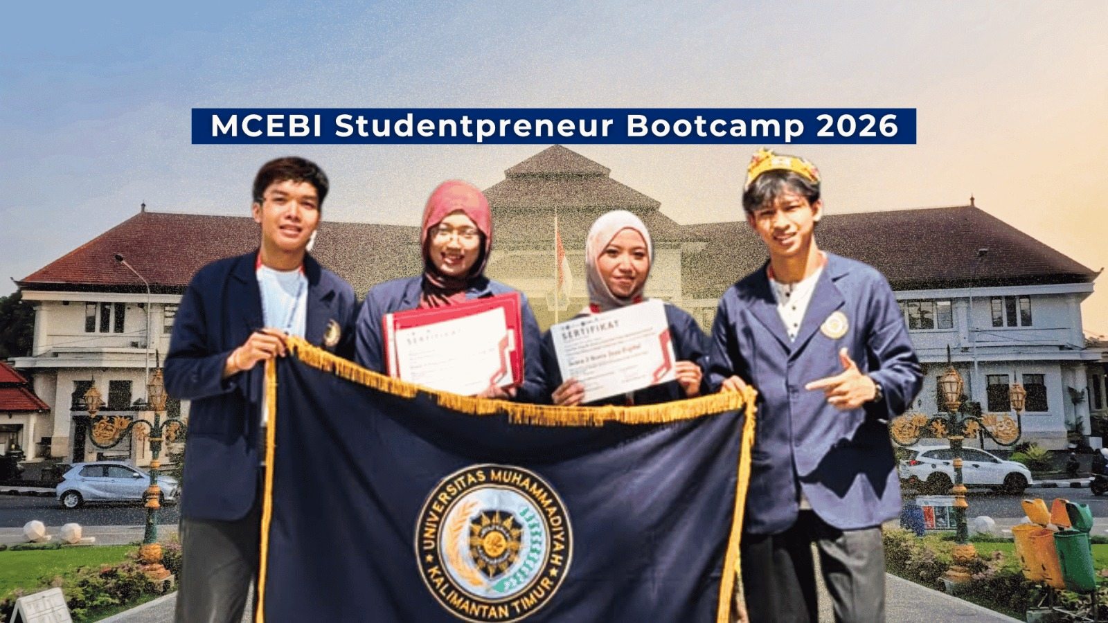 Mahasiwa S1 Manajemen UMKT Torehkan Prestasi Nasional di MCEBI Studentpreneur Bootcamp 2026