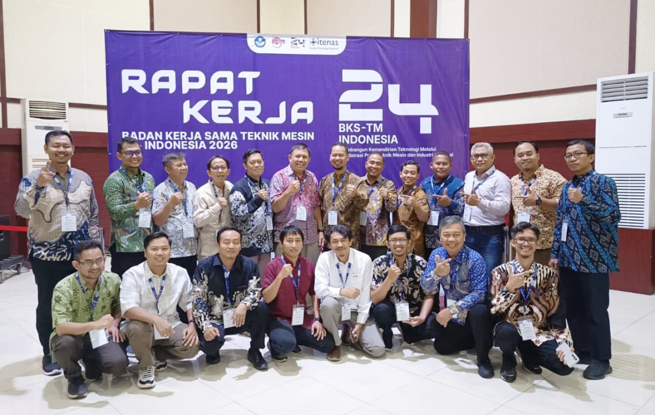 Prodi S1 Teknik Mesin UMKT Hadiri Rapat Kerja Nasional APSTM-PTMA dan BKSTM Indonesia 2026 di Bandung