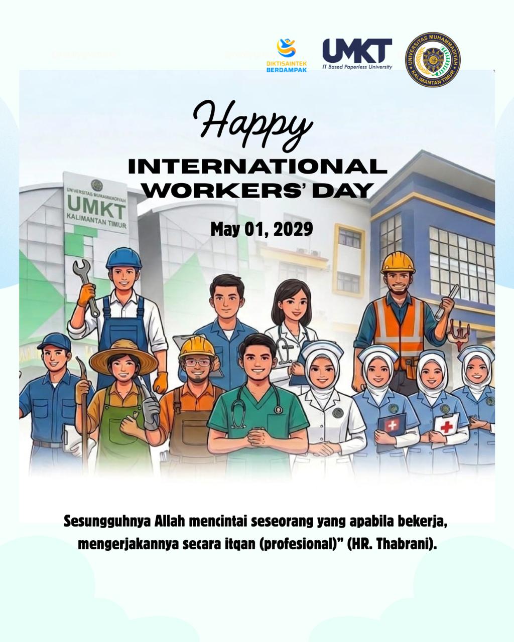 Selamat memperingati Hari Buruh se Dunia