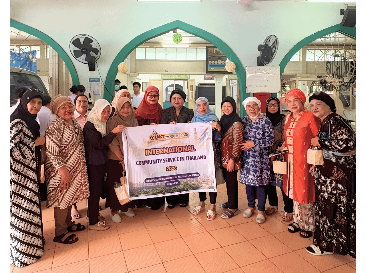 Dosen UMKT Laksanakan Pengabdian kepada Masyarakat di Masjid Jawa Thailand melalui Program International Halal Bangkok Expedition 2026