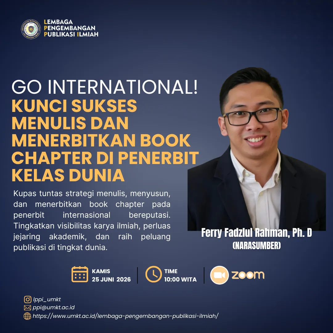 Kunci Sukses Menulis dan Menerbitkan Book Chapter di Penerbit Kelas Dunia