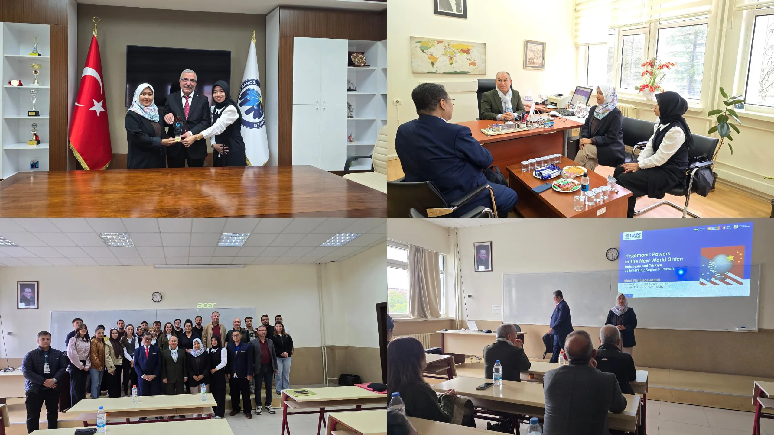 UMKT Menandatangani MoU dengan Karamanoğlu Mehmetbey University Turki Disertai Guest Lecture dan Benchmarking Akademik