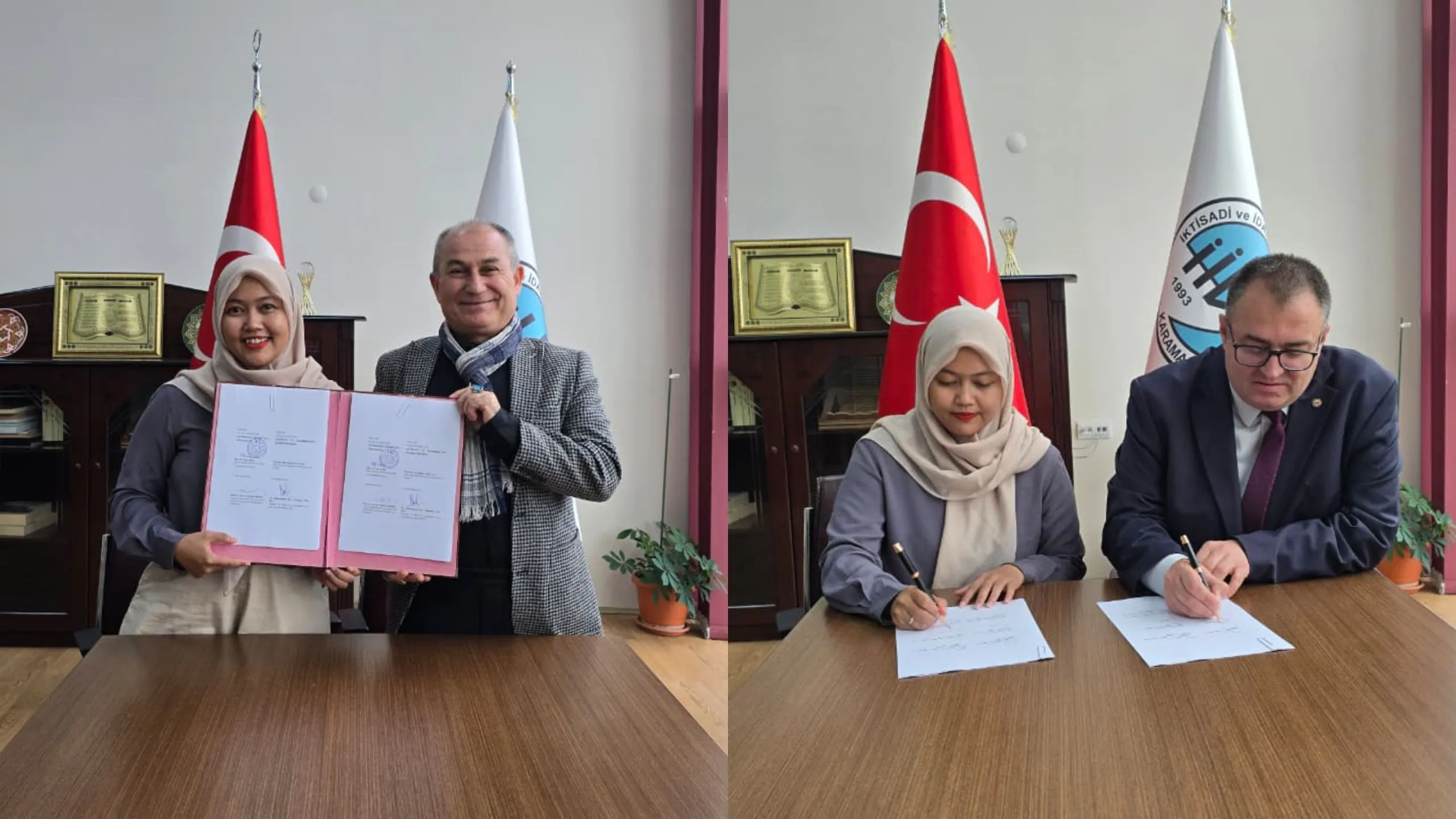 UMKT Melakukan Inisiasi dan Penandatanganan MoA dengan Faculty of Economics and Administrative Science KMU