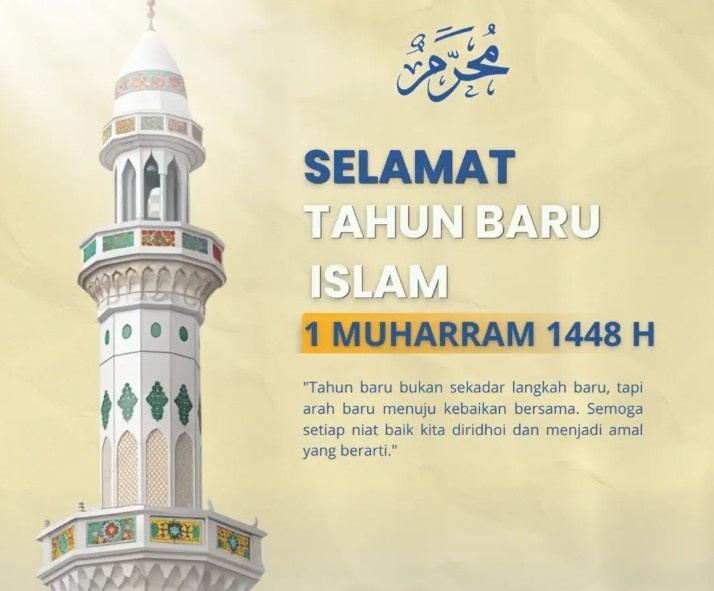 Sambut 1 Muharram 1448 H, Momentum Hijrah Menuju Pribadi yang Lebih Baik