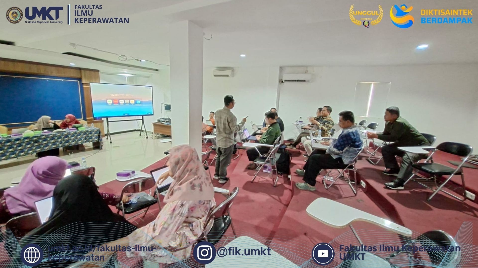 Pendampingan Publikasi Dosen Fakultas Ilmu Keperawatan Dorong Peningkatan Kualitas Artikel Ilmiah Dosen