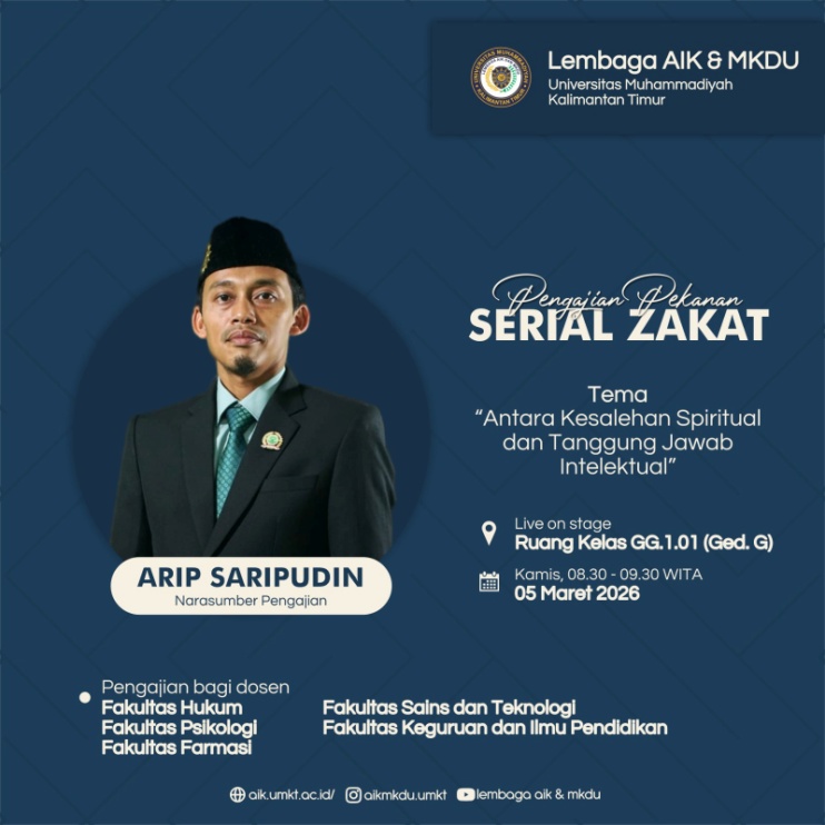 Dosen Teknik Geologi UMKT Ikuti Pengajian Kampus, Perkuat Keseimbangan Spiritual dan Intelektual
