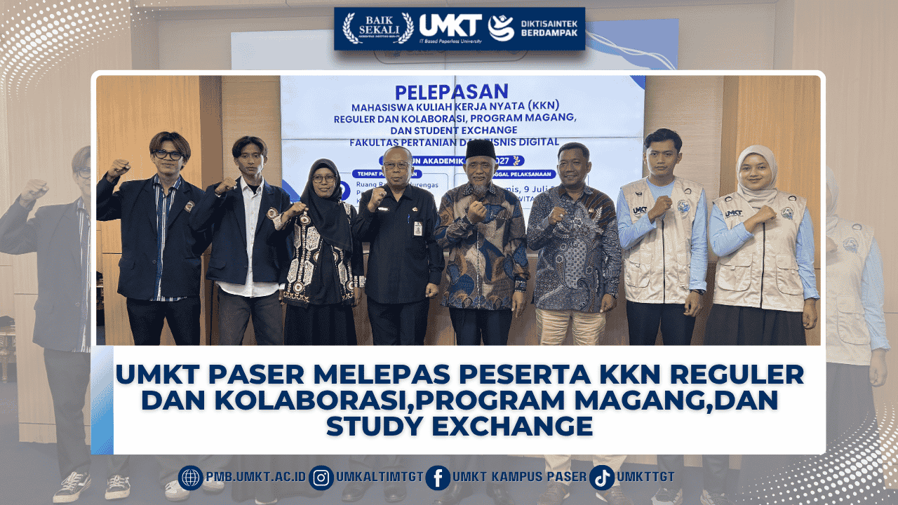 UMKT FPBD Lepas Peserta KKN Reguler dan Kolaborasi, Program Magang, serta Study Exchange