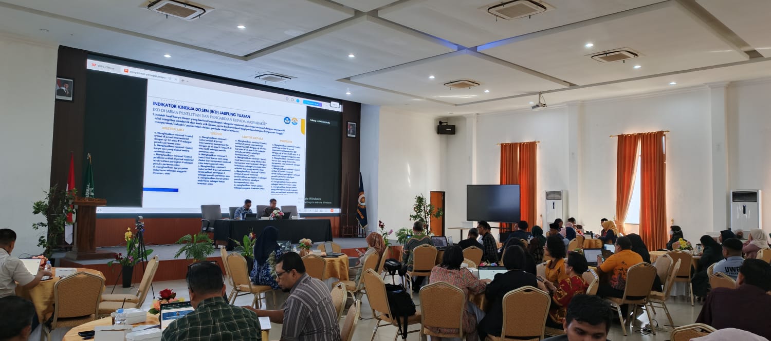 UMKT Jadi Tuan Rumah Bimbingan Teknis Percepatan Jabatan Akademik Lektor Kepala dan Guru Besar Bersama LLDIKTI Wilayah XI
