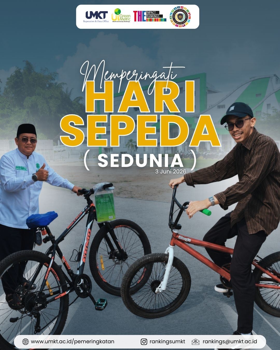Mengayuh Bersama Menuju Kampus Sehat dan Berkelanjutan