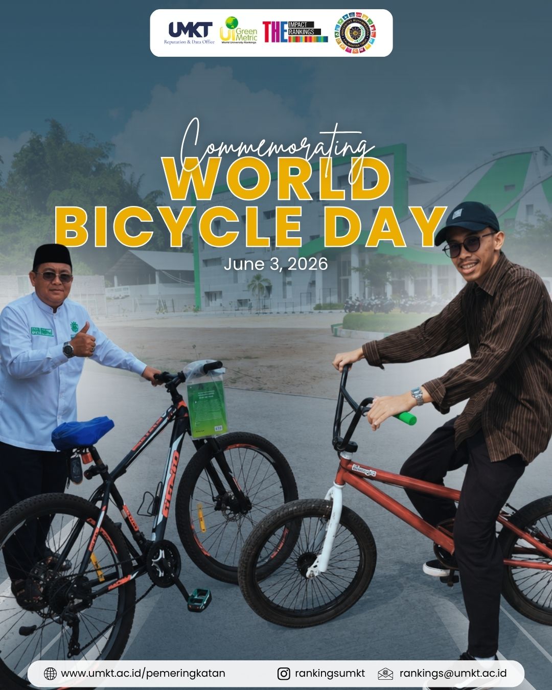 Pedaling Together Towards a Healthy and Sustainable Campus
