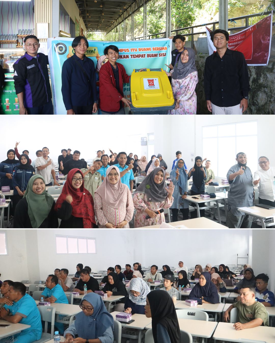UMKT Strengthens Its Commitment to a Sustainable Campus Through Waste Management Awareness Campaigns on Campus