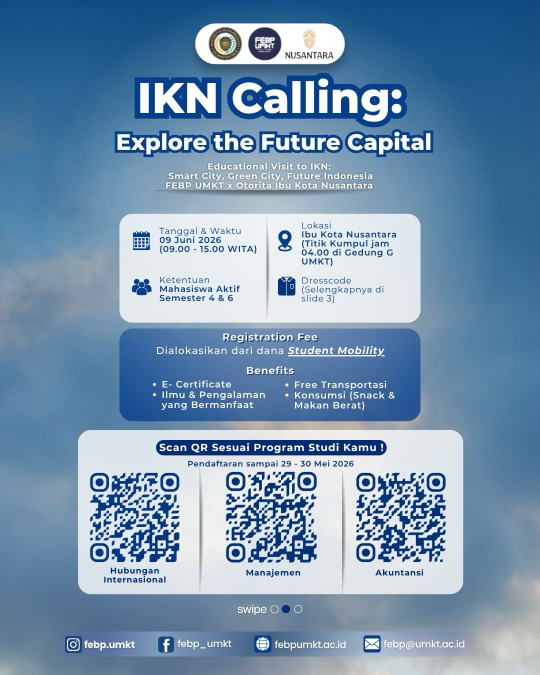 OPEN REGISTRATION Educational Visit to Ibu Kota Nusantara IKN Calling: Explore the Future Capital