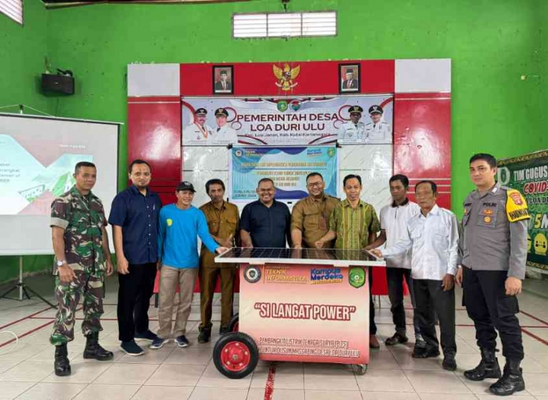Menuju Era Baru Energi Terbarukan: Dosen UMKT Luncurkan PLTS Portabel SI LANGIT POWER