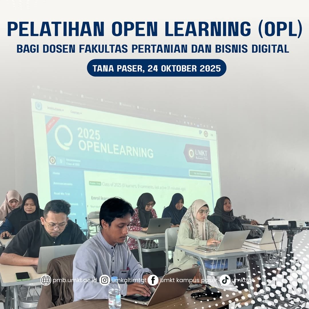 Fakultas Pertanian dan Bisnis Digital Gelar Pelatihan Open Learning untuk Tingkatkan Kualitas Pembelajaran